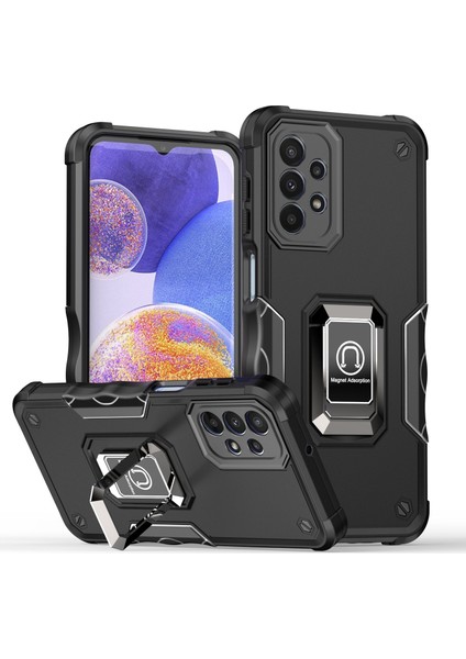 Manyetik Standlı Samsung Galaxy A53 Tampon Telefon Kılıfı Için Telefon Kılıfı (Yurt Dışından)