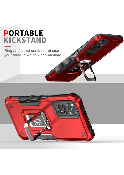 Manyetik Standlı Xiaomi Redmi Note 11S Tampon Telefon Kılıfı Için Telefon Kılıfı (Yurt Dışından) indirimleri