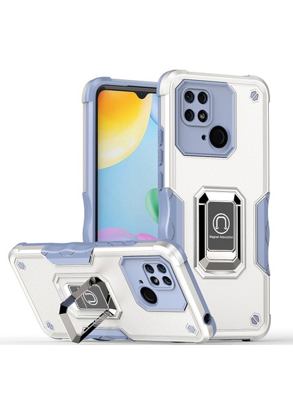 Manyetik Standlı Xiaomi Redmi 9 Tampon Telefon Kılıfı Için Telefon Kılıfı (Yurt Dışından)