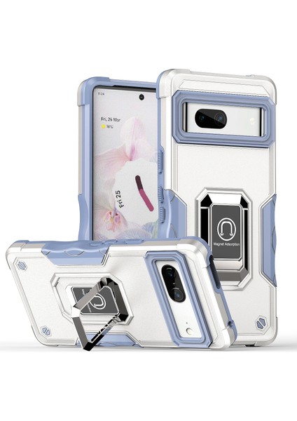Manyetik Standlı Google Pixel 7 Pro Tampon Telefon Kılıfı Için Telefon Kılıfı (Yurt Dışından)