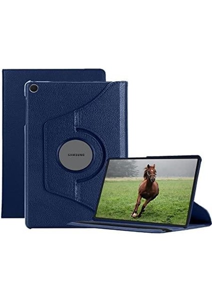 Samsung Galaxy Tab A8 Lte SM-X207 Kılıf 360 Dönerli Standlı Kapaklı + Temperli Cam Ekran Koruyucu fiyatları