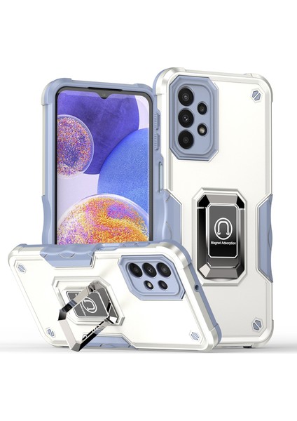 Manyetik Standlı Samsung Galaxy A13 4g Tampon Telefon Kılıfı Için Telefon Kılıfı (Yurt Dışından)