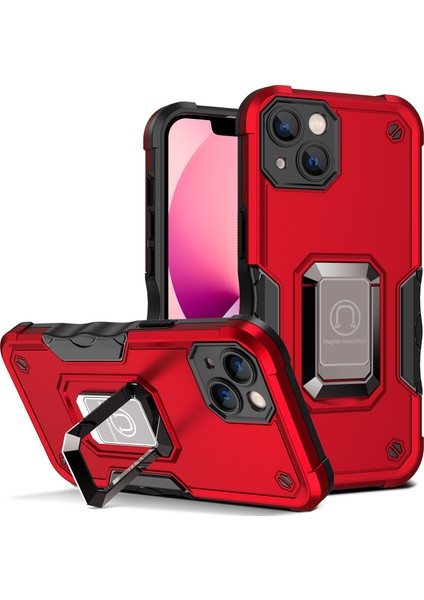 Manyetik Standlı iPhone 12 Tampon Telefon Kılıfı Için Telefon Kılıfı (Yurt Dışından)