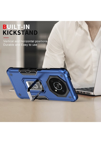 Manyetik Standlı Huawei Honor X8 Tampon Telefon Kılıfı Için Telefon Kılıfı (Yurt Dışından) fırsatları