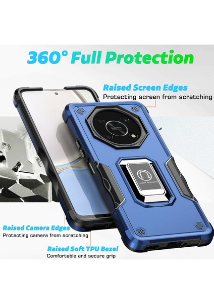 Manyetik Standlı Huawei Honor X8 Tampon Telefon Kılıfı Için Telefon Kılıfı (Yurt Dışından) indirimleri