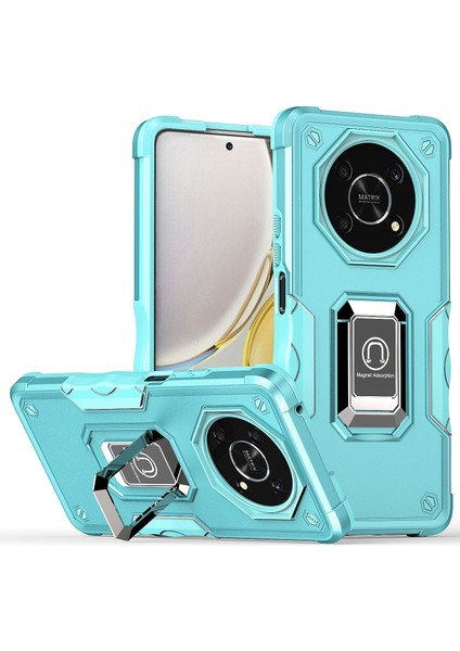 Manyetik Standlı Huawei Honor X8 Tampon Telefon Kılıfı Için Telefon Kılıfı (Yurt Dışından)