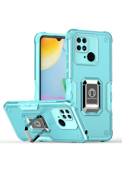 Manyetik Standlı Xiaomi Redmi 9 Tampon Telefon Kılıfı Için Telefon Kılıfı (Yurt Dışından)