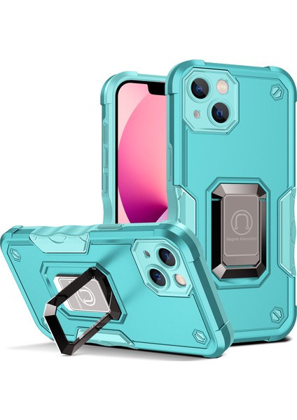 Manyetik Standlı iPhone 14 Pro Tampon Telefon Kılıfı Için Telefon Kılıfı (Yurt Dışından)