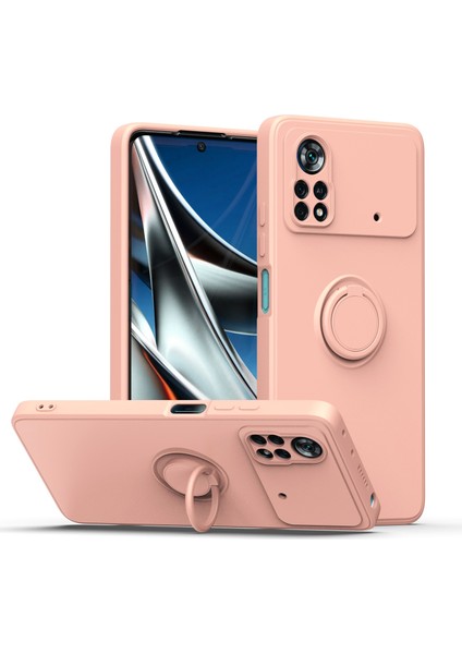 Halka Ayaklı Xiaomi Redmi Note 10 5g Telefon Kılıfı (Yurt Dışından)