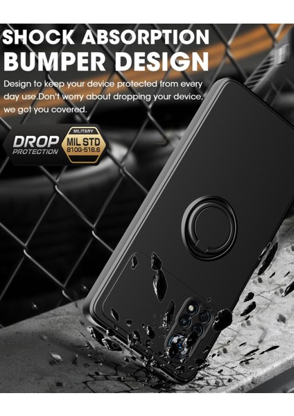 Halka Ayaklı Xiaomi Poco X3 Pro Telefon Kılıfı (Yurt Dışından)