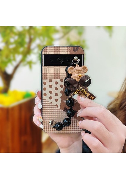 Google Pixel 7 Pro Için Telefon Kılıfı Kemerli Yumuşak Telefon Kılıfı (Yurt Dışından)