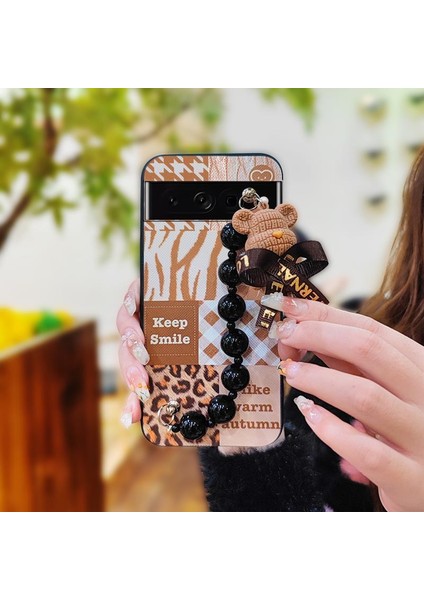 Google Pixel 7 Pro Için Telefon Kılıfı Kemerli Yumuşak Telefon Kılıfı (Yurt Dışından)