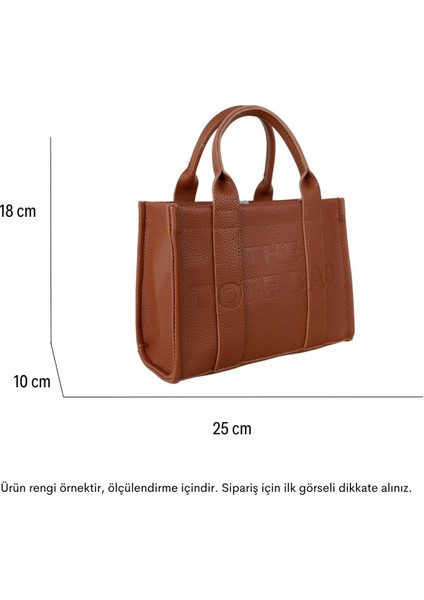 The Tote Bayan Çapraz El ve Omuz Çantası Yeşil