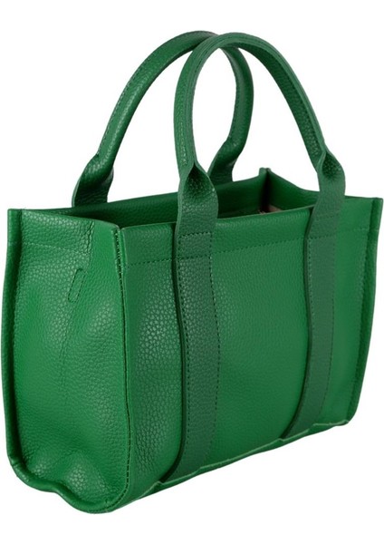 The Tote Bayan Çapraz El ve Omuz Çantası Yeşil