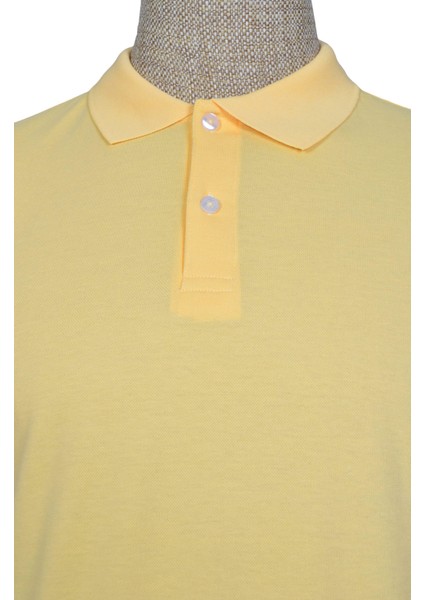 Polo Yaka Düz Slim Erkek T-shirt indirimleri