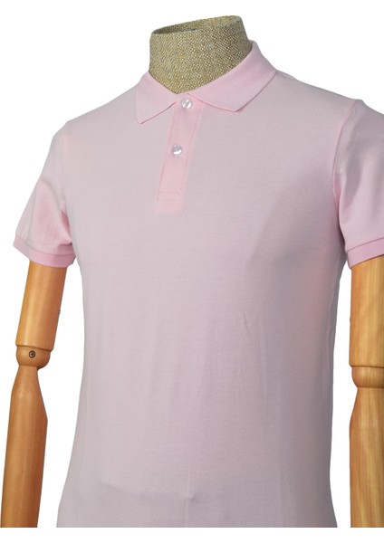 Polo Yaka Düz Slim Erkek T-shirt indirimleri
