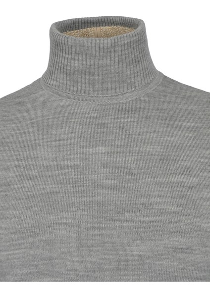 Tam Balıkçı Düz Slim Fit Erkek Triko