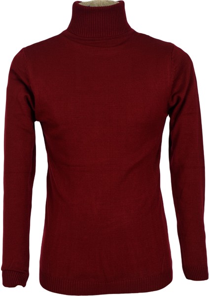 Tam Balıkçı Düz Slim Fit Erkek Triko