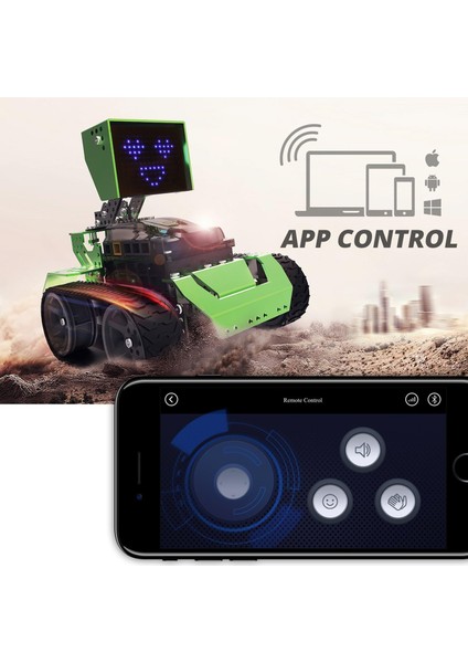 Qoopers 6'sı 1 Arada Programlama Robotu Yapı Kiti