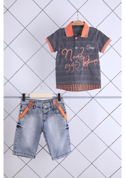 Babyhola Tshirt Pantolon Erkek Çocuk Takım 2'li 1421
