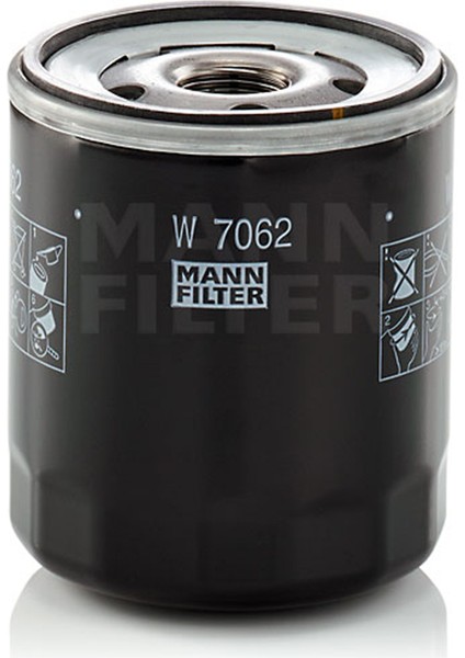 Mann Fılter Vw Polo 1.4 Tdı Yağ Filtresi 2014-2017 Mann Filter