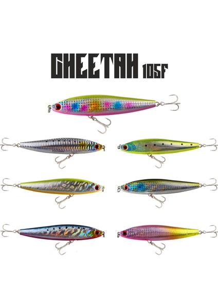 Cheetah 105F 19GR 10.5cm Maket Balık 03T Trans Iwashi