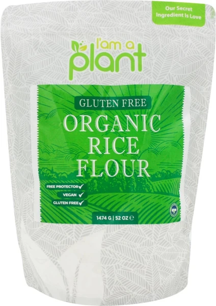 I'am A Plant Organik Pirinç Unu Glutensiz 1474 gr