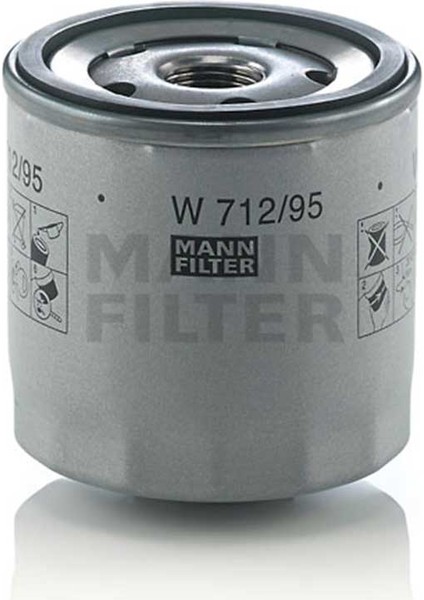 Mann Fılter Vw Vw cc 1.4 Tsı 150HP Yağ Filtresi 2015-2017 Mann Filter