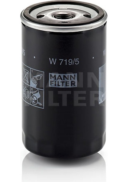 Mann Fılter Vw Jetta 1.6 Yağ Filtresi 2006-2011 Mann Filter