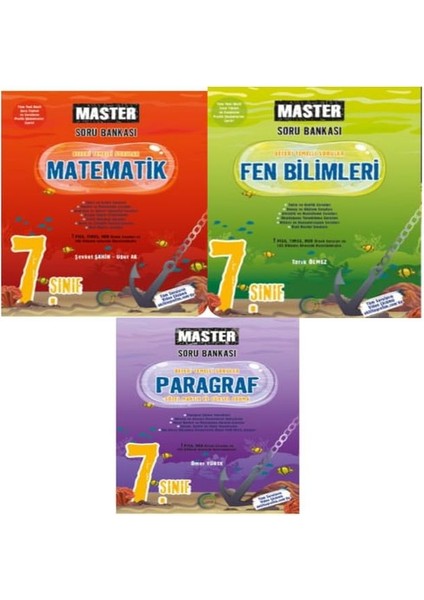 7. Sınıf Matematik Fen Paragraf Master Soru Seti Son Baskı