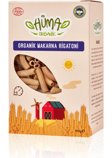 Hüma Organik  Rigatoni 250 gr