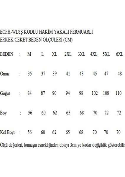 Erkek Büyük Beden Hakim Yakalı Önü Şişme Model Fermuarlı Lacivert Bomber Mont Ecfh-Wlsş