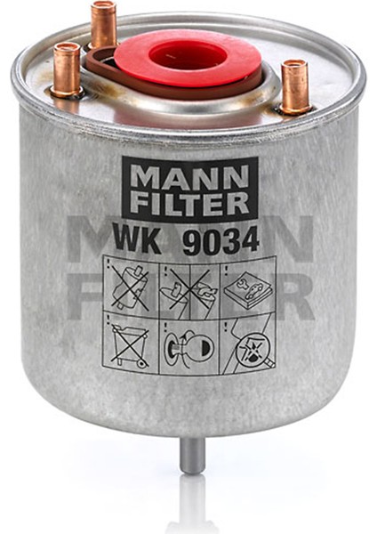 Peugeot 208 1.6 Hdı Dizel Yakıt Filtresi 2012-2017 Mann Filter