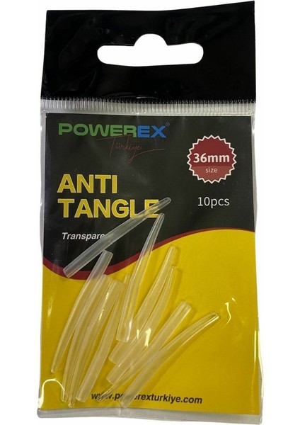 Dolaşma Önleyici Anti Tangle Sleeves Elastik Hortum 36 mm 10'lu Paket - Boili Çapari Olta Takımı Dolaşma Önleyici Aparat