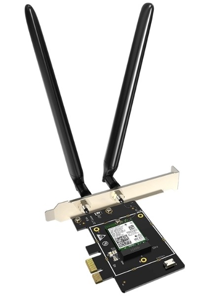 E33 AX5400 Wifi 6e Pcı-E Adaptör