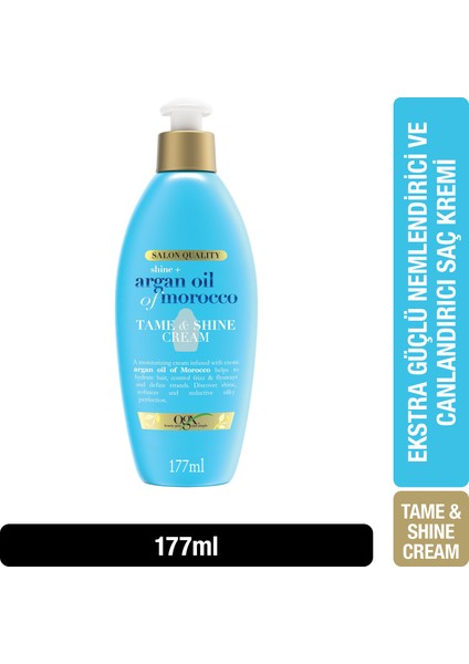 Argan Oil of Morocco Tame&Shine Şekillendirici Parlaklık Kremi 177ml