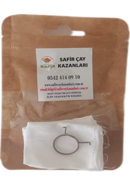 Musluk Bezi Çay Ocağı Kazanı Için Safir Musluk Bezi 1 Paket 5 Adet Musluk Süzgeci A++ Safir