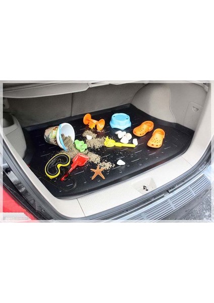 Renault Clıo 4 Hb 2012 ve Sonrası Bagaj Havuzu 3D Kauçuk Kokusuz Tam Uyumlu modelleri
