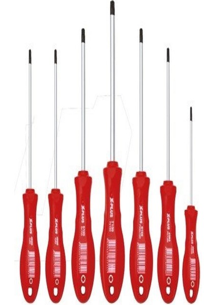 20x100 Torx Tornavida 4 Adet Cer-Pa Normx Plus