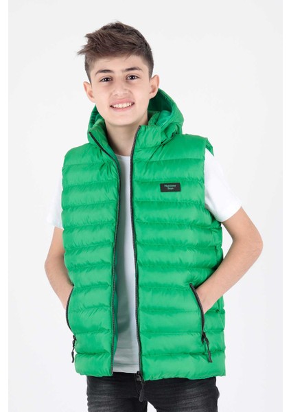 AHENGİM ERKEK ÇOCUK YELEK ERKEK ÇOCUK KAPÜŞONLU ŞİŞME YELEK AK215051 modelleri