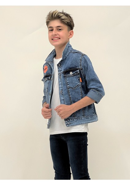 AHENGİM ERKEK ÇOCUK KOT CEKET ERKEK ÇOCUK CEKET AK22366123 fiyatları