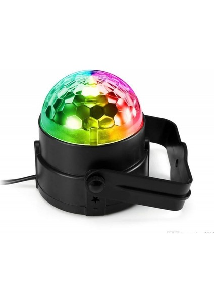 Özel Günlere Kutlama Disco Topu Sese Duyarlı LED Küre Disko Topu Renkli Işıklı Lazer