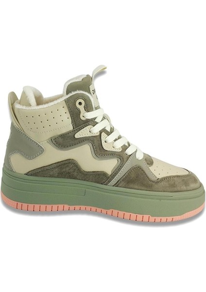 23K358-1 Kadın Sneaker Spor Ayakkabı Yeşil fiyatları