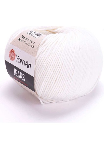 Jeans 01 / Beyaz