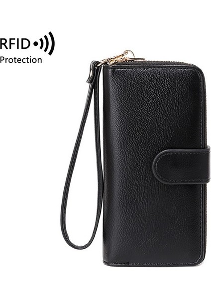 Kadın Cüzdanı Çok Kartlı Fermuarlı Mobil Cüzdan (Yurt Dışından)