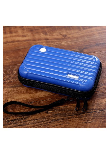 Pc Sert Kabuk 7 Inç Taşınabilir Mini Yıkama Kozmetik Çantası (Yurt Dışından)