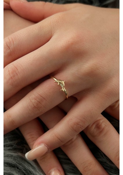 14 Ayar Altın Yunus Yüzük fiyatları