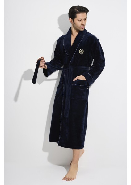 Men Nakış Niki Kadife Bambu Cotton Erkek Sabahlık fiyatları