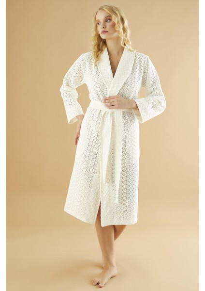 Beden Brodeli Bambu Cotton Bayan Sabahlık fiyatları