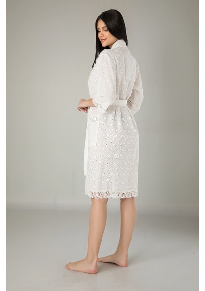 Kimono Keten Pamuklu Bayan Sabahlık fiyatları